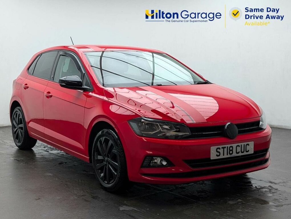 Volkswagen Polo 1.0 Polo Beats Tsi ST18CUC Red