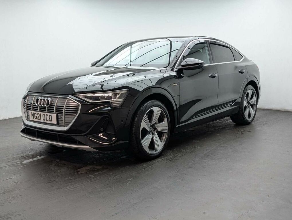 Audi E-tron E-tron Sportback 55 S Line Quattro 4Wd NG21OCD Black #4