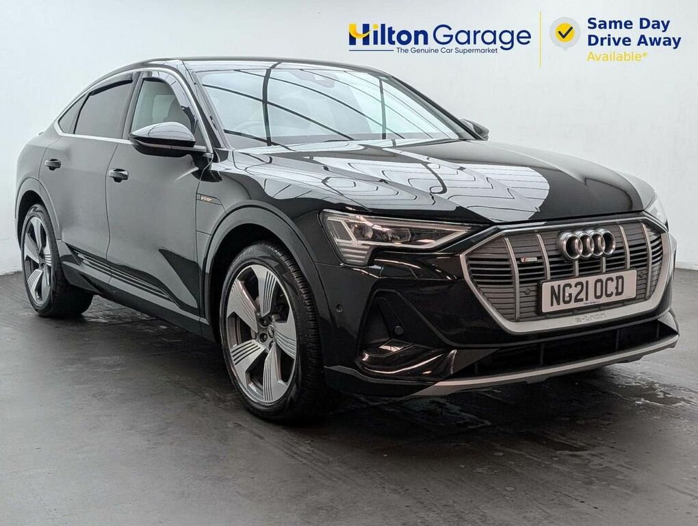 Audi E-tron E-tron Sportback 55 S Line Quattro 4Wd Black