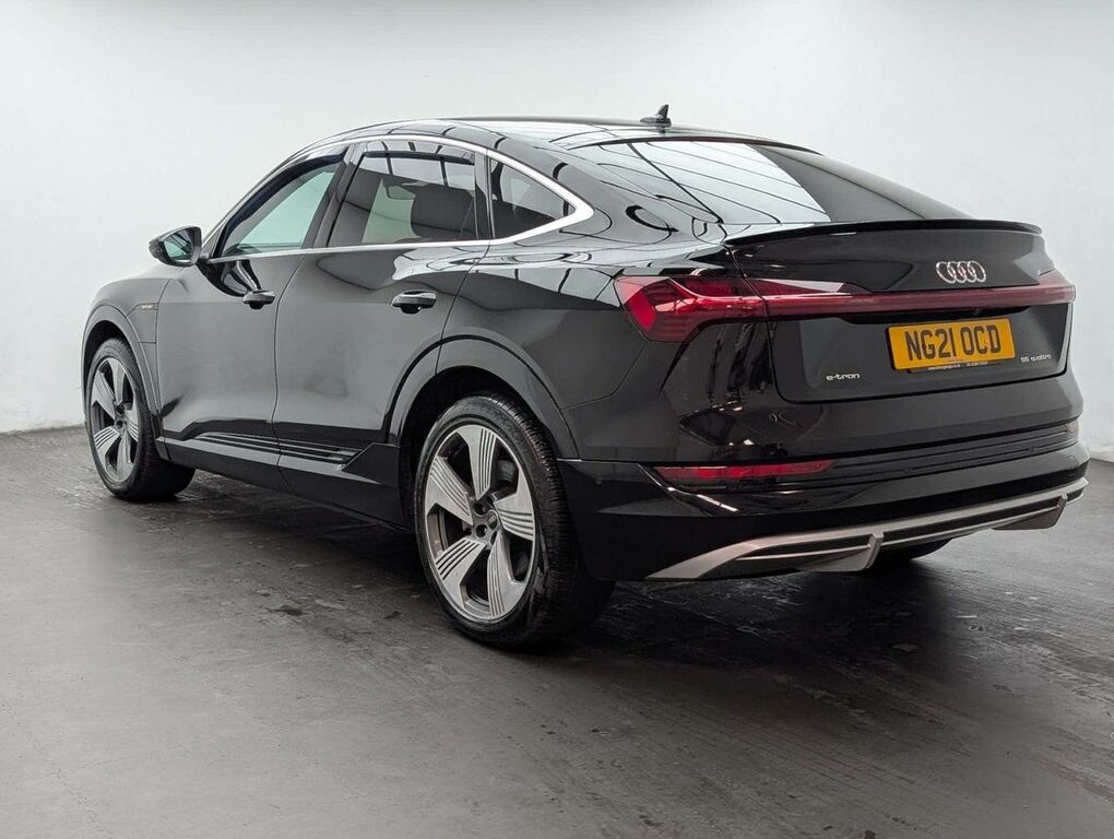 Audi E-tron E-tron Sportback 55 S Line Quattro 4Wd NG21OCD Black #6