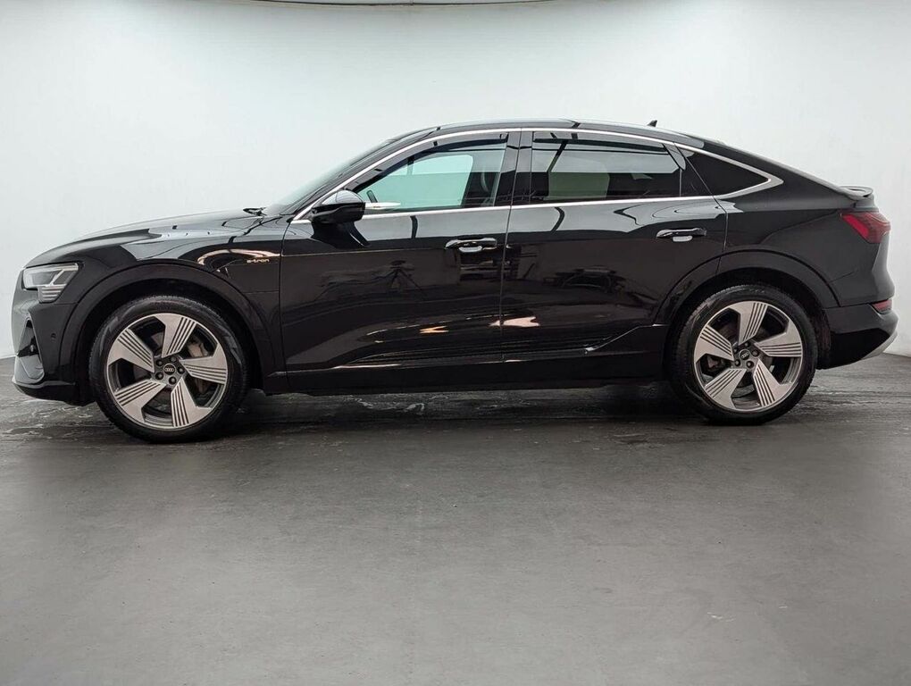 Audi E-tron E-tron Sportback 55 S Line Quattro 4Wd NG21OCD Black #5