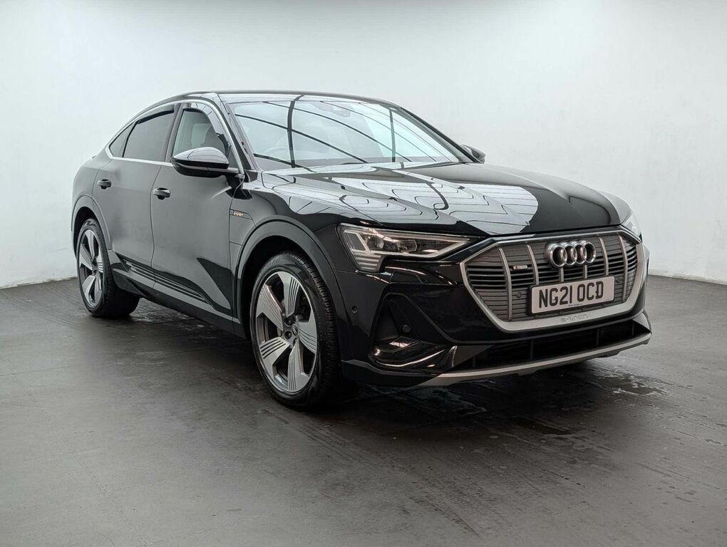 Audi E-tron E-tron Sportback 55 S Line Quattro 4Wd NG21OCD Black #2