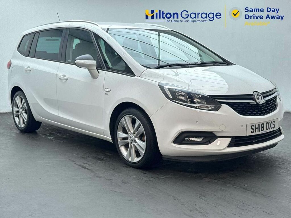 Vauxhall Zafira Tourer 1.4 Zafira Tourer Sri Nav T White
