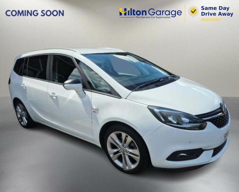 Vauxhall Zafira Tourer 1.4 Zafira Tourer Sri Nav T SH18DXS White