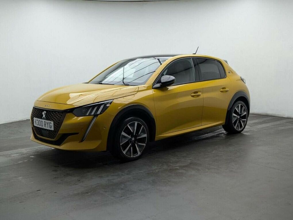 Peugeot e-208 50Kwh Gt Premium Hatchback 136 Yellow #4
