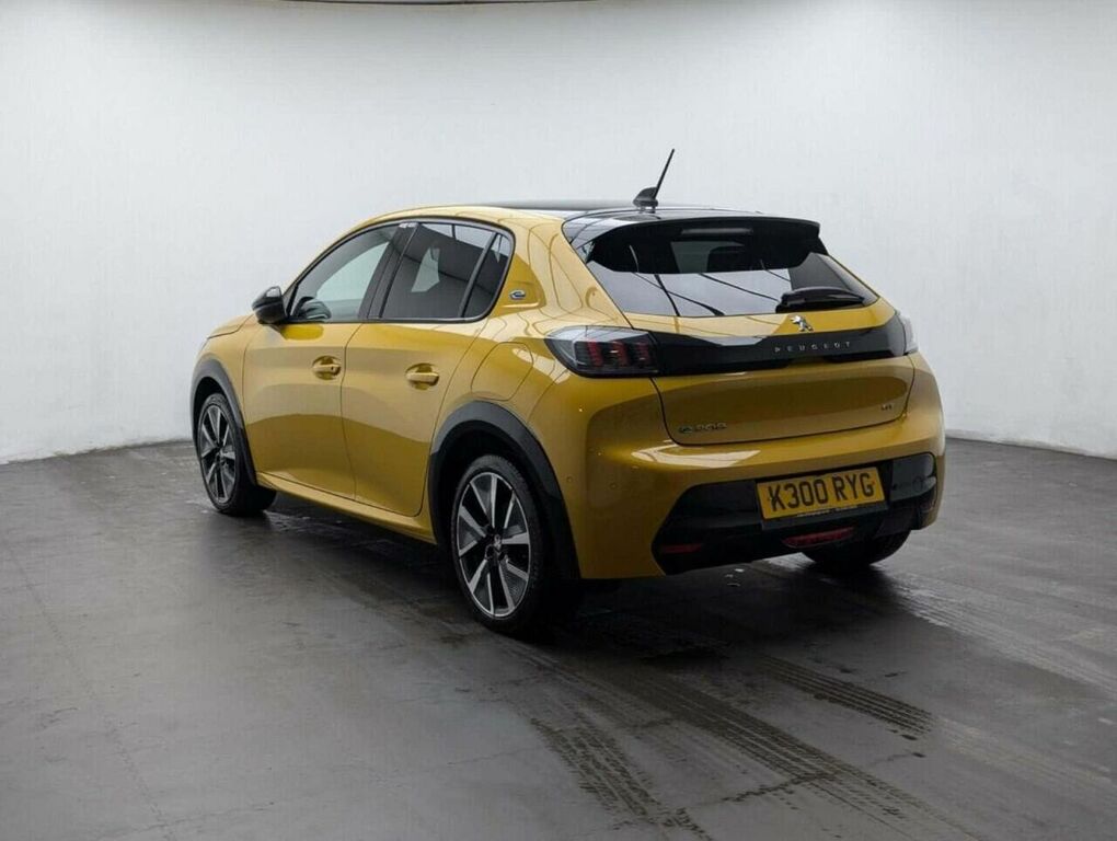 Peugeot e-208 50Kwh Gt Premium Hatchback 136 Yellow #6