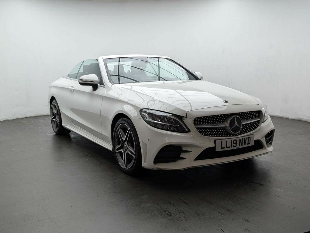 Mercedes-Benz C Class 1.5 C 200 Amg Line LL19NVD White #2
