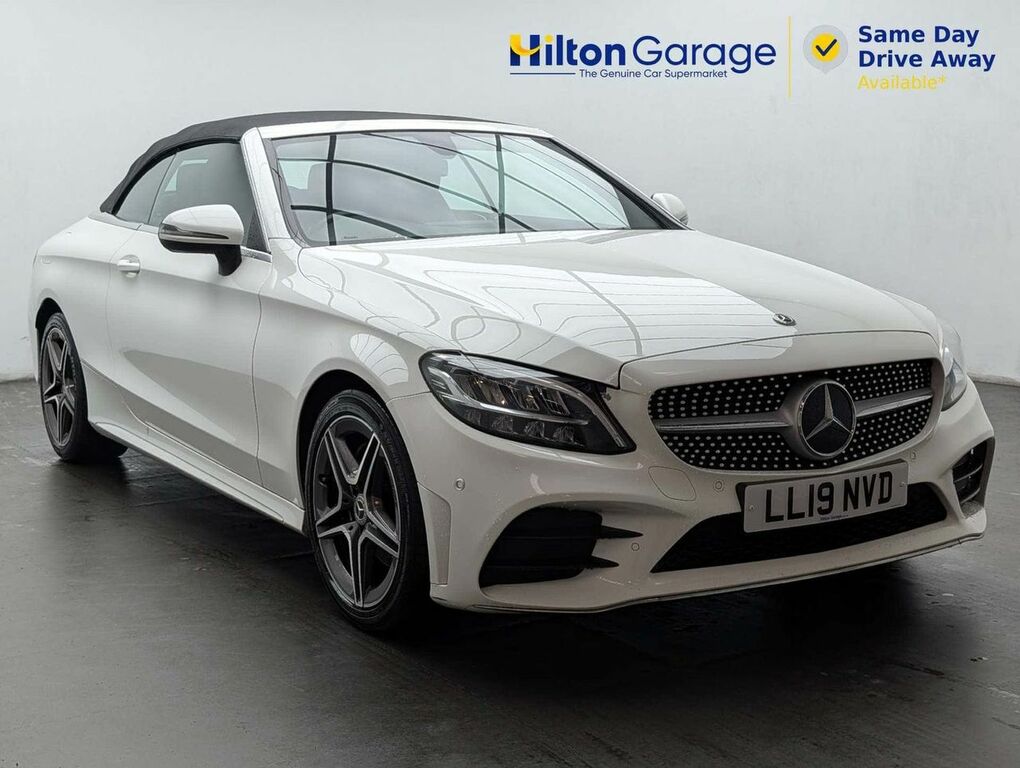 Mercedes-Benz C Class 1.5 C 200 Amg Line White