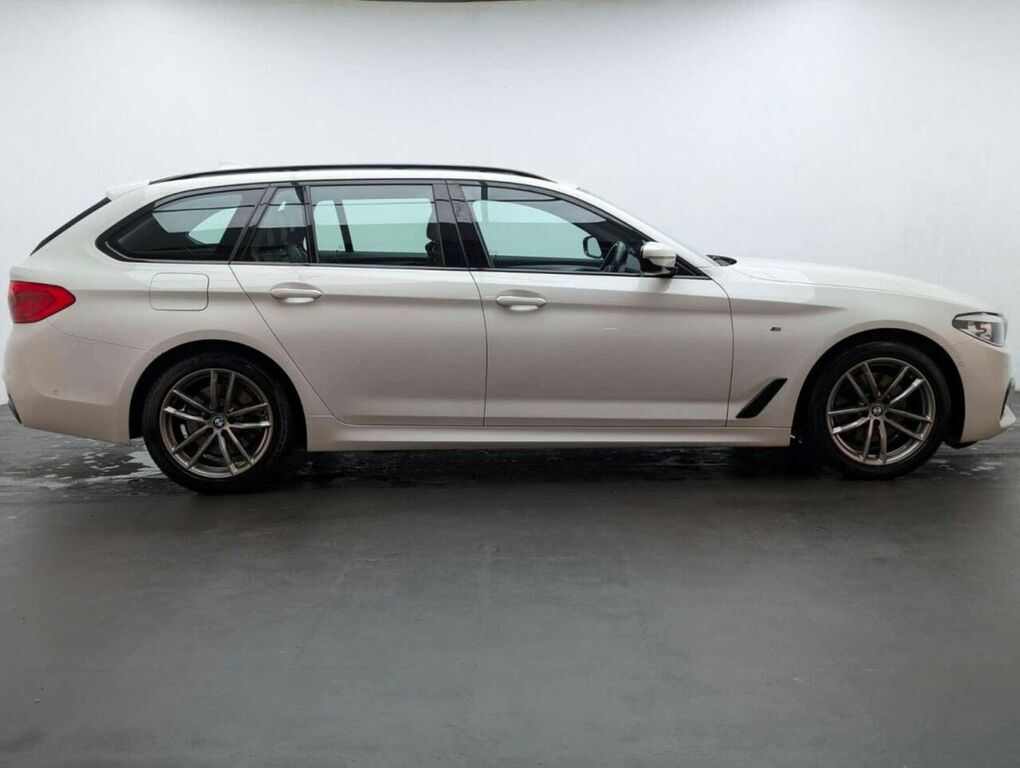 BMW 5 Series 2.0 520D Mht Se Saloon Hybrid Steptroni Blue #9