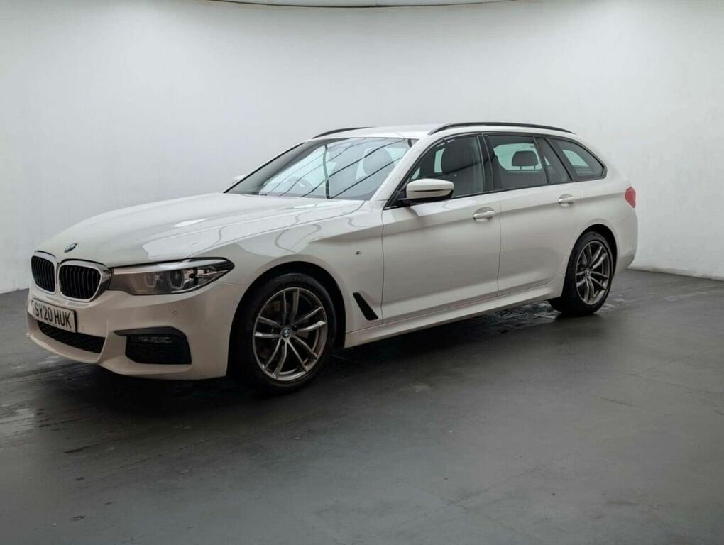 BMW 5 Series 2.0 520D Mht Se Saloon Hybrid Steptroni Blue #4