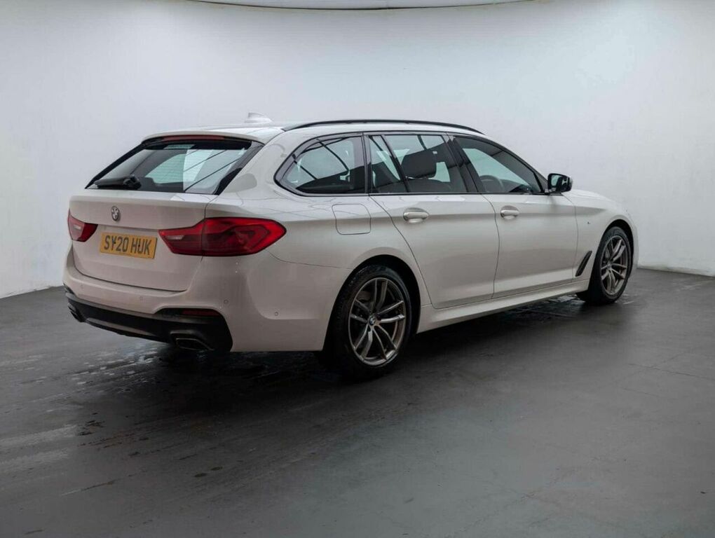 BMW 5 Series 2.0 520D Mht Se Saloon Hybrid Steptroni Blue #8
