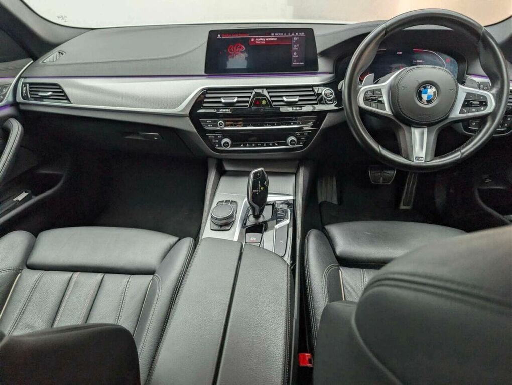 BMW 5 Series 2.0 520D Mht Se Saloon Hybrid Steptroni Blue #29