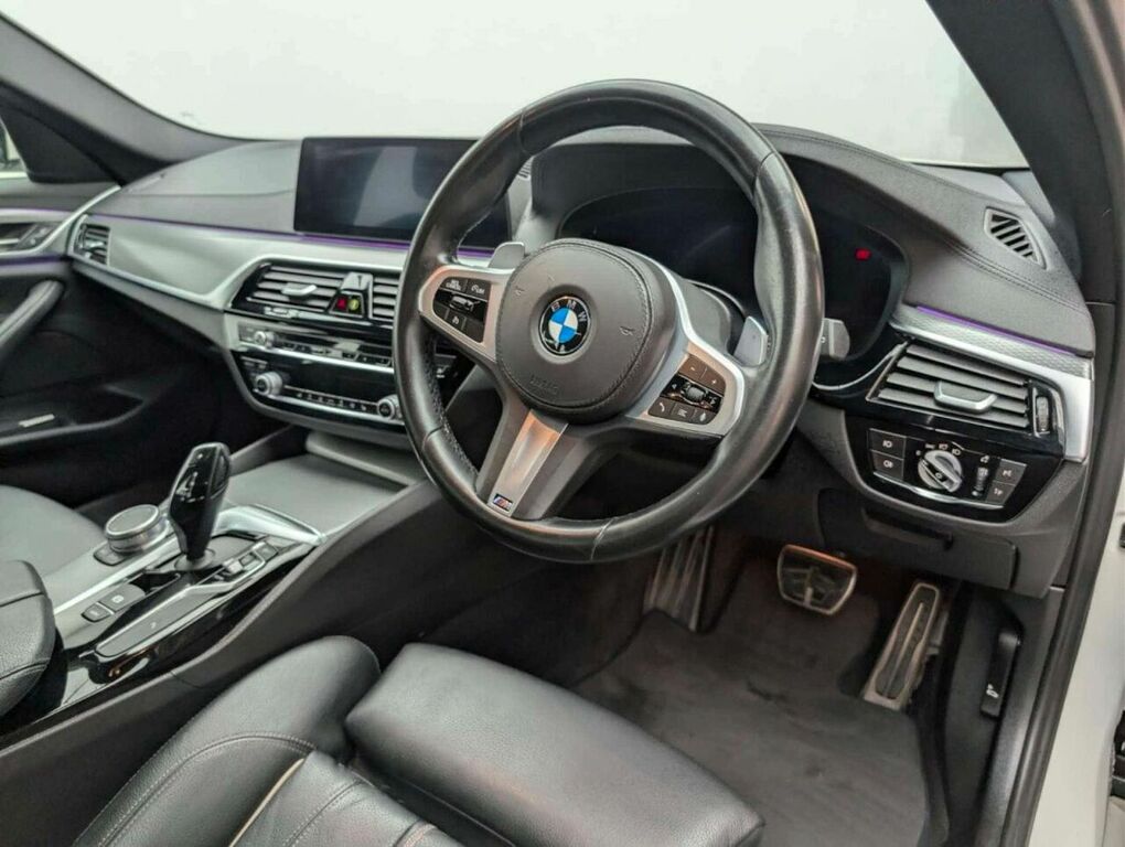 BMW 5 Series 2.0 520D Mht Se Saloon Hybrid Steptroni Blue #15
