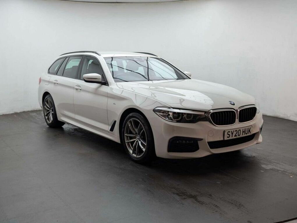 BMW 5 Series 2.0 520D Mht Se Saloon Hybrid Steptroni Blue #2