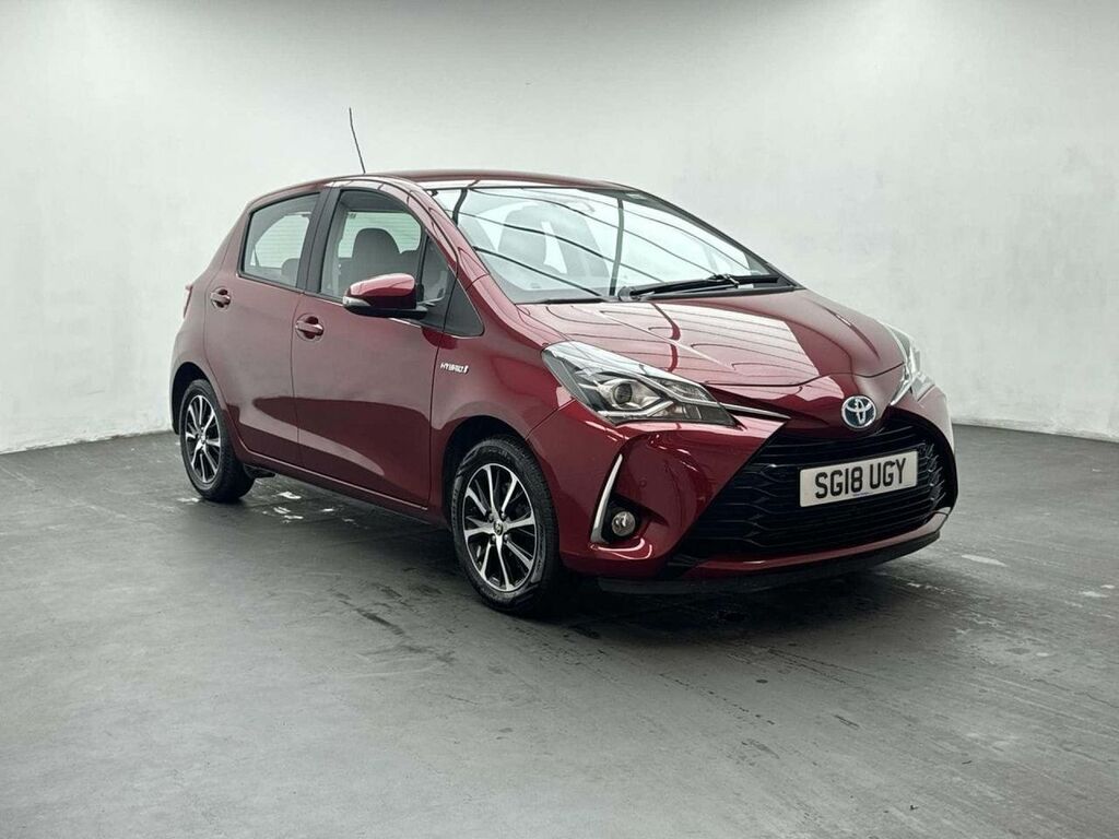 Toyota Yaris 1.5 Yaris Icon Tech Vvt-i Hev Cvt Red #2
