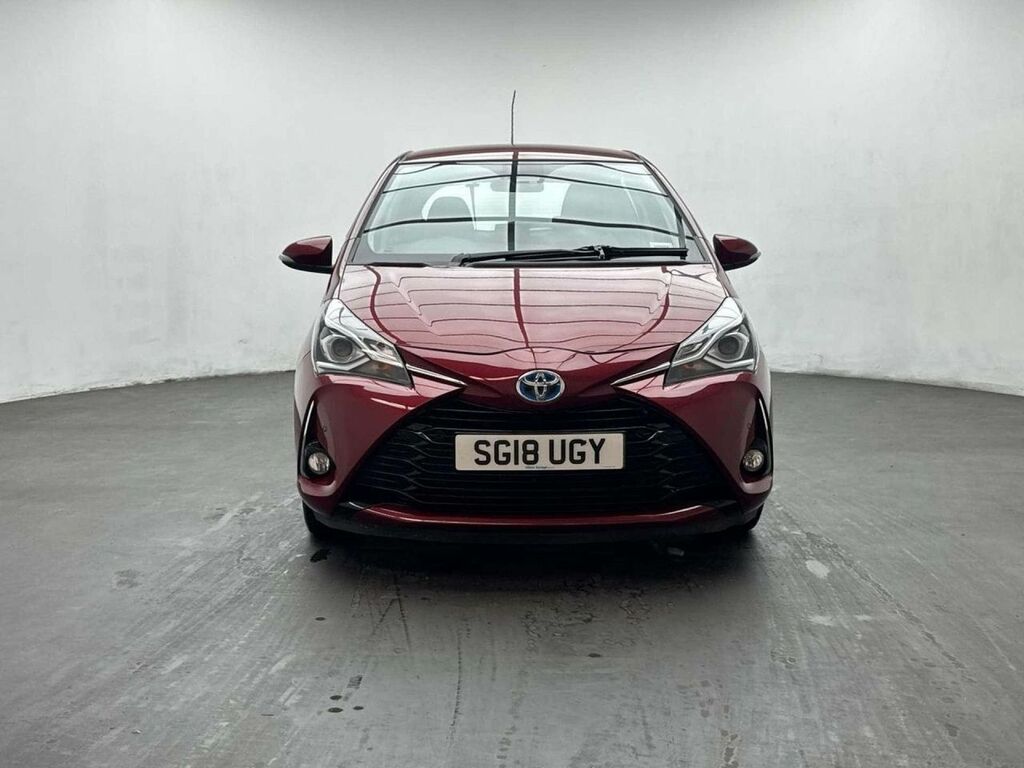 Toyota Yaris 1.5 Yaris Icon Tech Vvt-i Hev Cvt Red #3