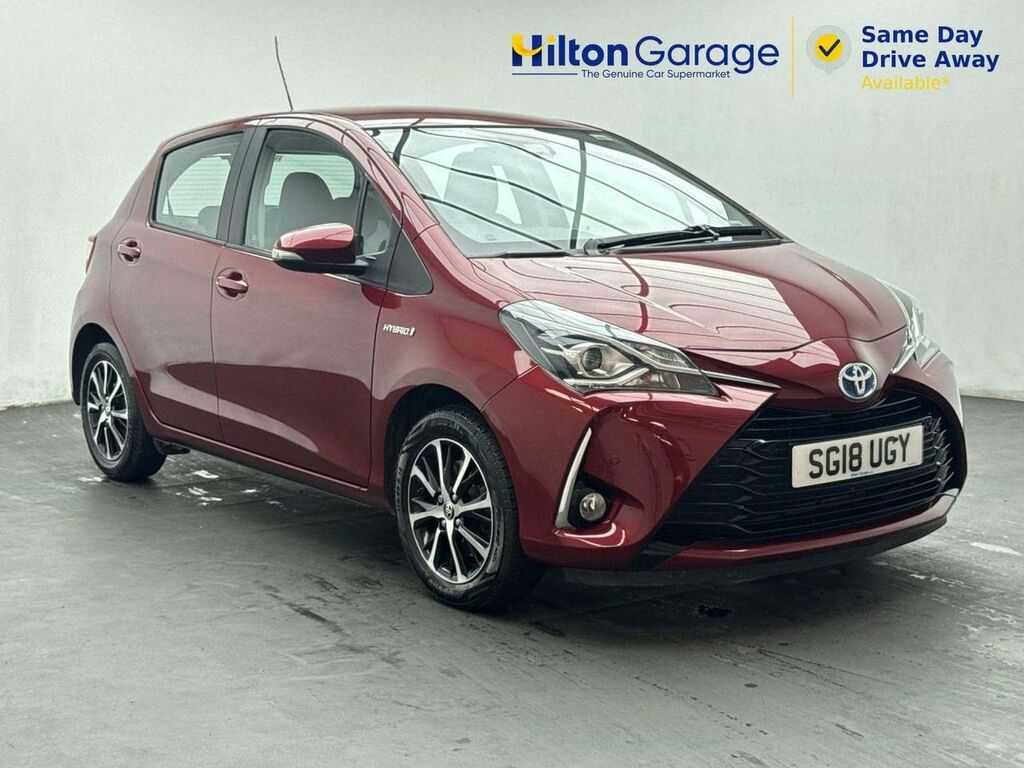 Toyota Yaris 1.5 Yaris Icon Tech Vvt-i Hev Cvt Red