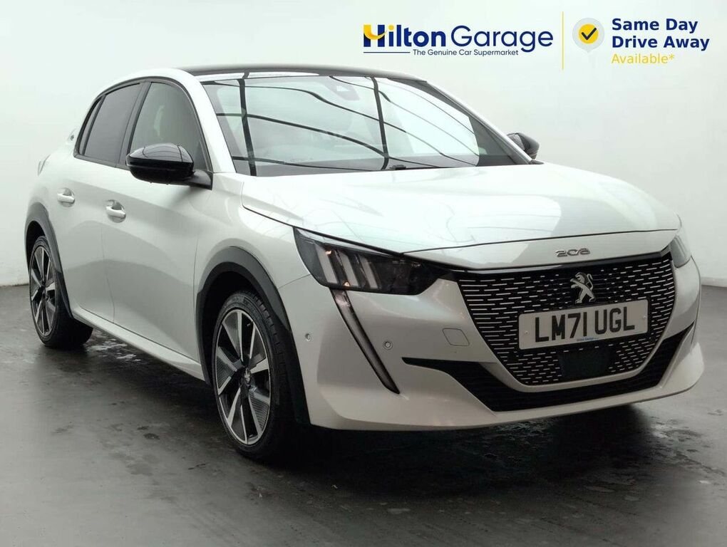 Peugeot e-208 208 Gt Premium Ev White