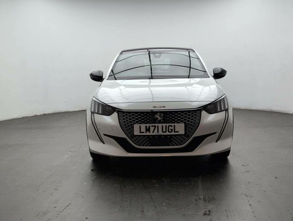 Peugeot e-208 208 Gt Premium Ev White #3