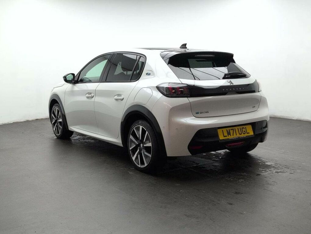 Peugeot e-208 208 Gt Premium Ev White #6