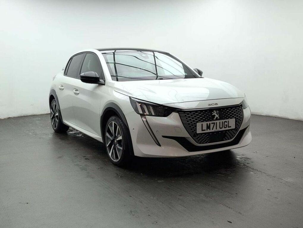Peugeot e-208 208 Gt Premium Ev White #2