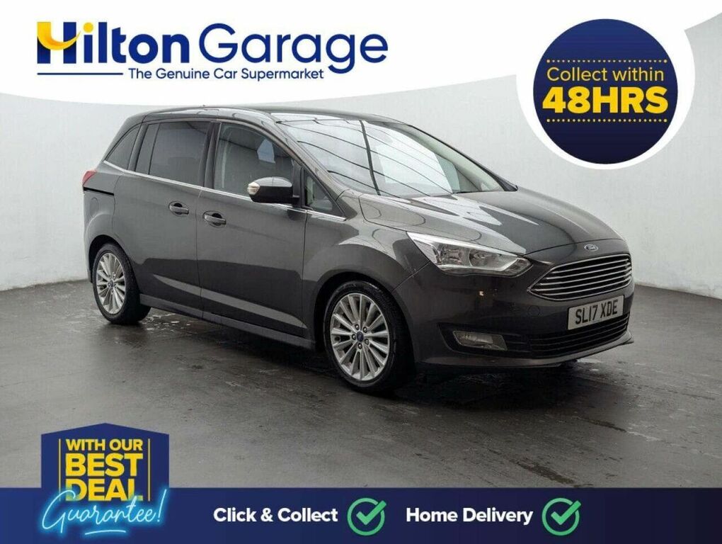 Ford Grand C-Max 1.5 Tdci Titanium Mpv Powershift Euro 6 Grey #2