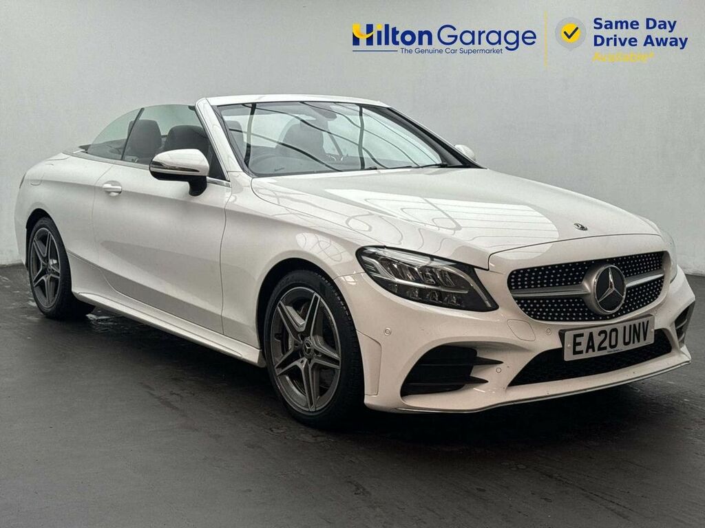 Mercedes-Benz C Class 2.0 C 300 Amg Line D White