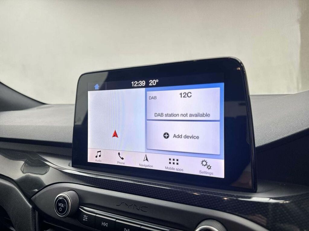 Ford Focus Estate 1.0T 125Ps Ecoboost Zetec Estate 201919 White #11