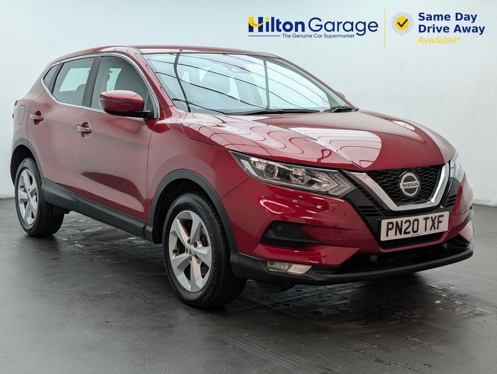 Nissan Qashqai 1.3 Qashqai Acenta Premium Dig-t Red