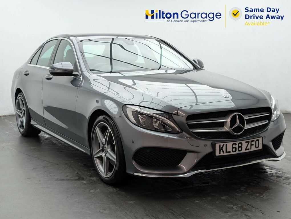 Mercedes-Benz C Class 1.6 C200d Amg Line Saloon G-tronic Eur Grey