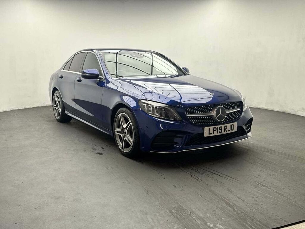 Mercedes-Benz C Class 2.0 C 300 Amg Line Premium Blue #2
