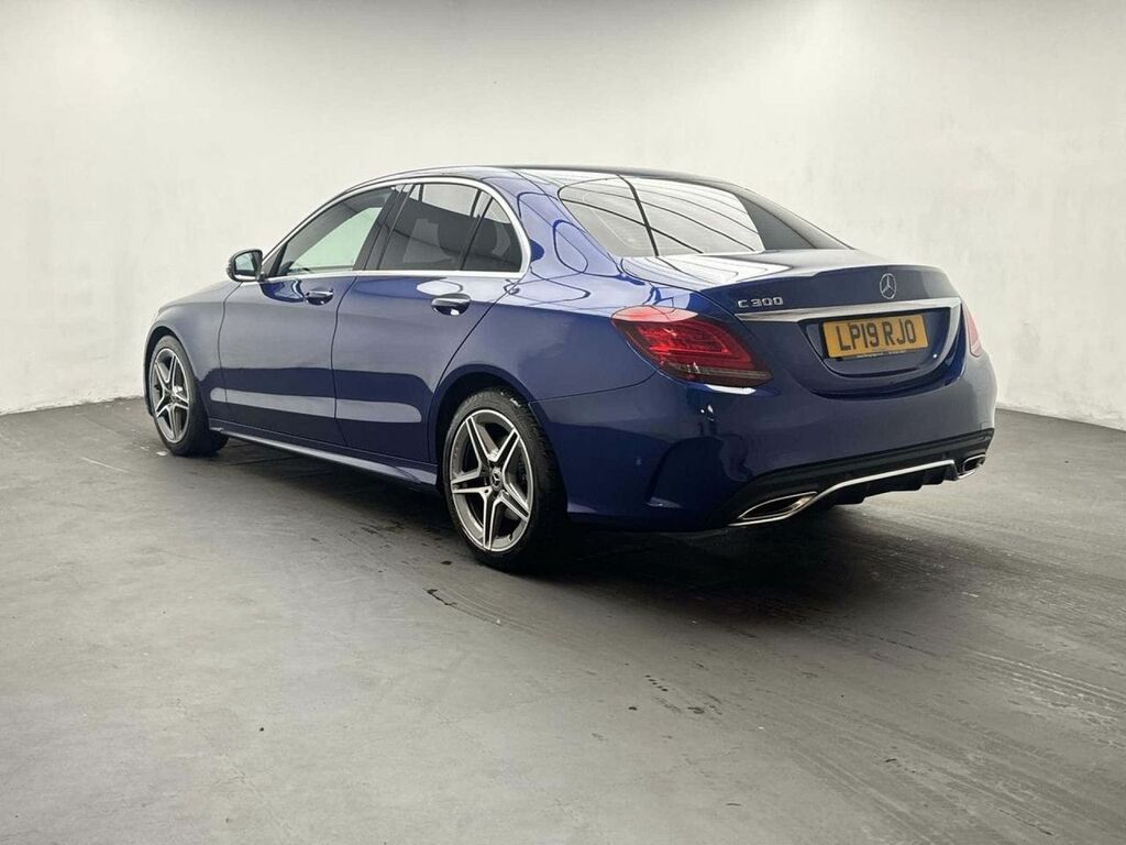 Mercedes-Benz C Class 2.0 C 300 Amg Line Premium Blue #6