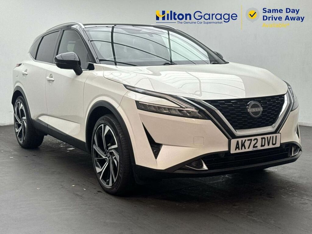 Nissan Qashqai 1.3 Qashqai Tekna Dig-t Mhev Cvt White