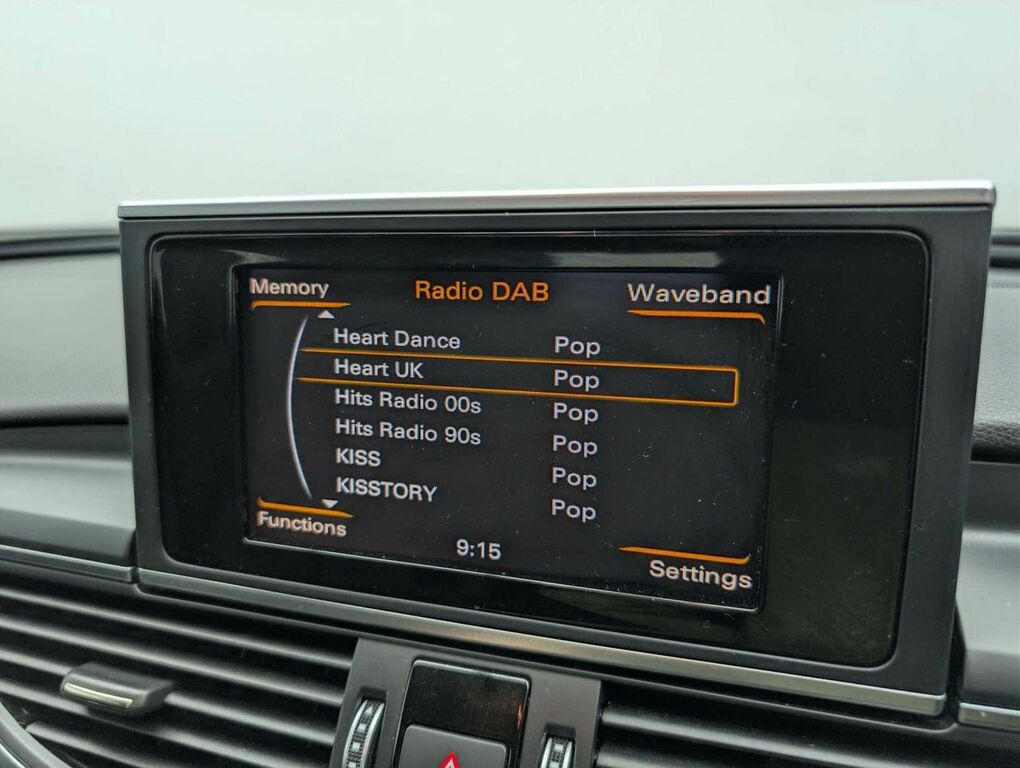 Audi A6 Saloon Saloon Black #13