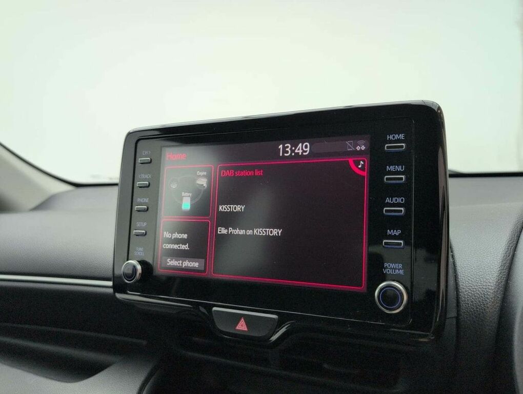 Toyota Yaris Hatchback Black #13