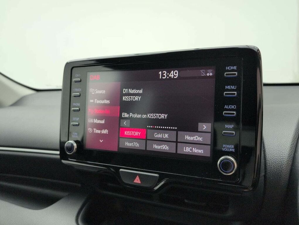 Toyota Yaris Hatchback Black #14