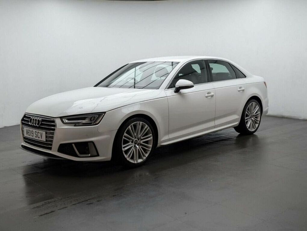 Audi A4 2.0 Tfsi 35 S Line Saloon S Tronic Euro White #4