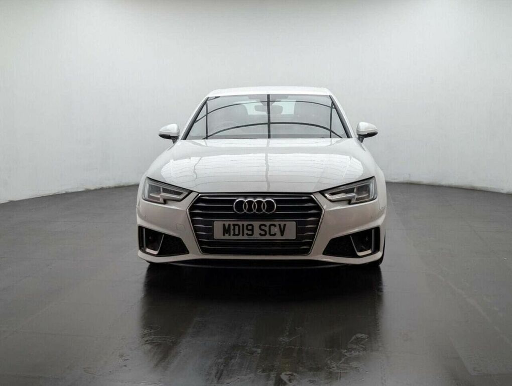 Audi A4 2.0 Tfsi 35 S Line Saloon S Tronic Euro White #3