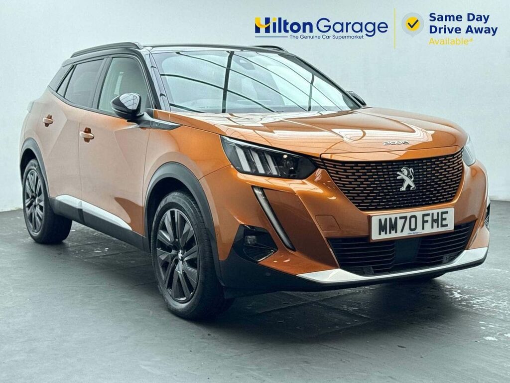Peugeot e-2008 2008 Gt Ev Orange