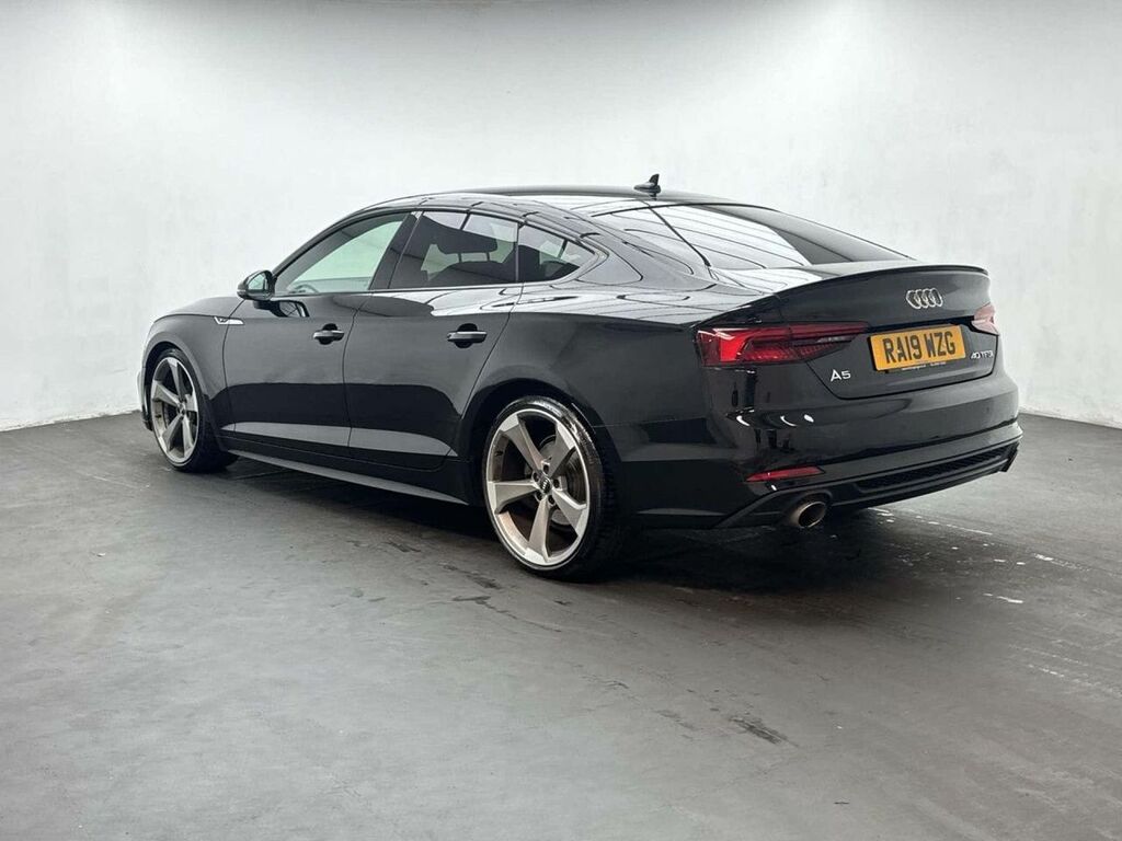 Audi A5 2.0 A5 Sportback 40 Tfsi Black Edition RA19WZG Black #6
