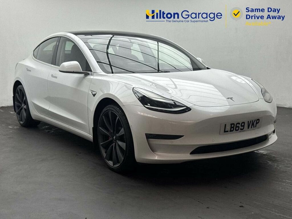 Tesla Model 3 Model 3 Performance Awd 4Wd White