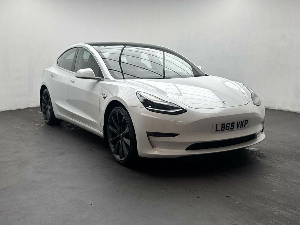 Tesla Model 3 Model 3 Performance Awd 4Wd White #2