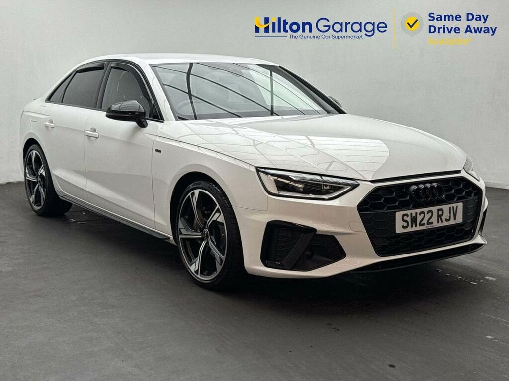 Audi A4 2.0 A4 Black Edition 40 Tfsi Mhev White