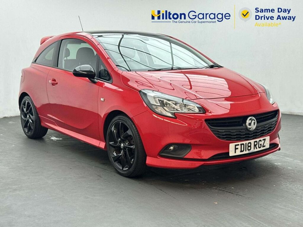 Vauxhall Corsa 1.4 Corsa Sri Vx-line Nav Black Red