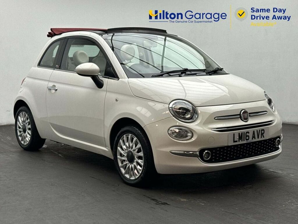 Fiat 500C 1.2 500 C Lounge White