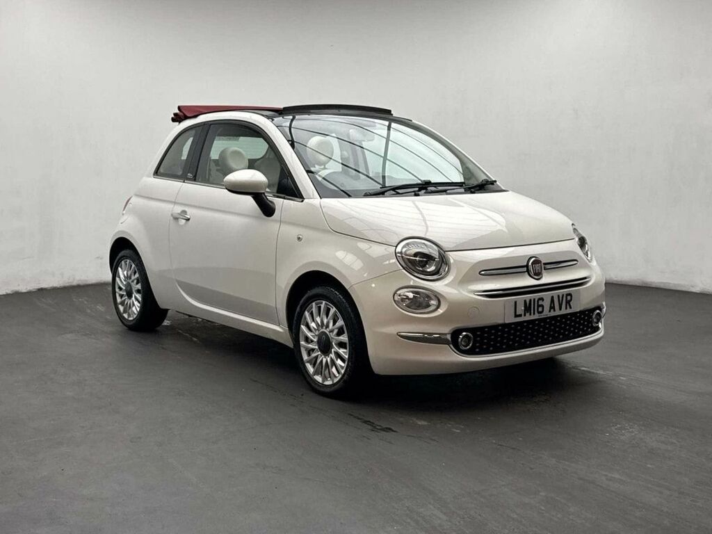 Fiat 500C 1.2 500 C Lounge White #2