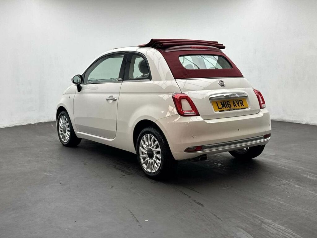 Fiat 500C 1.2 500 C Lounge White #6