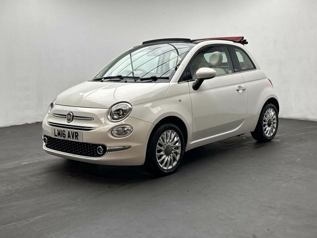 Fiat 500C 1.2 500 C Lounge White #4