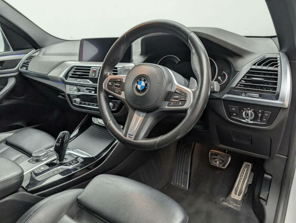 BMW X3 X3 Xdrive20d M Sport White #11