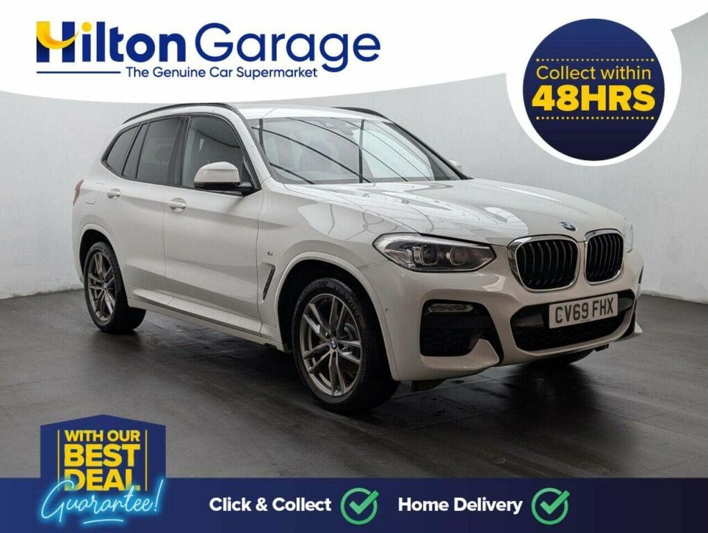 BMW X3 2.0 20D M Sport Suv Xdrive Euro 6 White #2